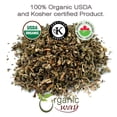 thumbnail image 4 of Organic Mullein Leaf Cut & Sifted - Organic, Kosher & USDA Certified 4 Oz, 4 of 4