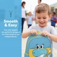 thumbnail image 6 of Xfvqtps Backpacks Dinosaur Print Waterproof Large Capacity Schoolbag, 6 of 10