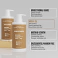 thumbnail image 6 of Repair & Protect Your Hair - Argan Oil Shampoo and Conditioner with Biotin and Keratin. Gentle Professional Formula for Healthier, Shinier Hair, 6 of 8