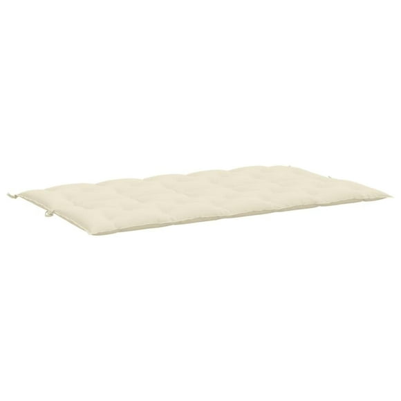 Cojín Casafoyer para Silla Colgante Blanco Crema 180x50 cm