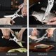 thumbnail image 5 of Tijeras de cocina Tijeras de cocina para huesos de pollo, cortador de pescado y pato Tijeras de pescado de acero inoxidable 4Cr Tijeras de cocina para limpiar escamas Cuchillo, 5 of 5