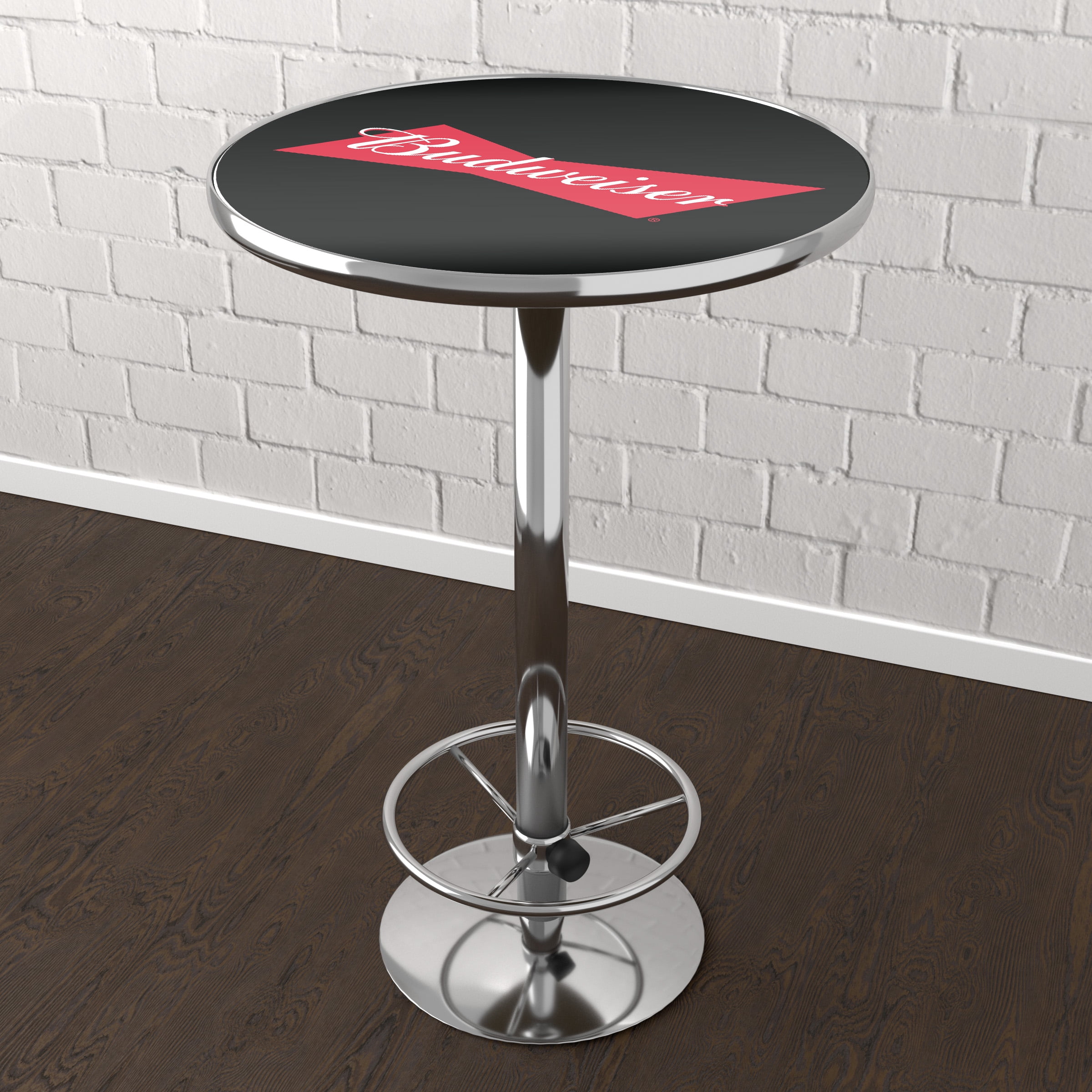 Budweiser Gameroom Combo - Table and 2 Bar Stool Set for