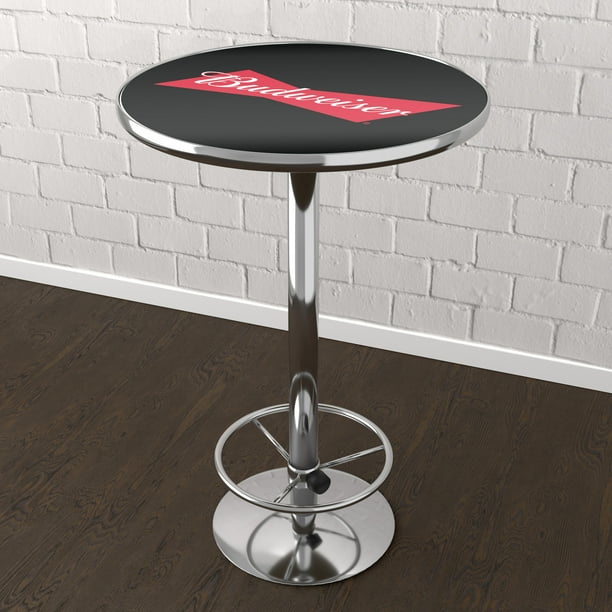 Budweiser Gameroom Combo - Table and 2 Bar Stool Set for