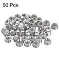 thumbnail image 3 of Unique Bargains Écrous Auto-Fermants, 1/4-20x0.22 Pouces Écrou Rivet en Acier Inoxydable Tête Ronde Attache de Montage en Métal 50 Pcs, 3 of 5