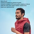 thumbnail image 4 of Open Ear Headsets, Multifunction IP68 Waterproof MP3 Player Low Latency Bone Sound Headphones BT 5.2  for Training for Running, 4 of 8