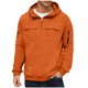 thumbnail image 2 of pstuiky camisas de manga larga para hombre, Sudadera con capucha, cremallera de un cuarto y múltiples bolsillos de manga larga de color liso para hombre camisetas de hombre m, 2 of 4