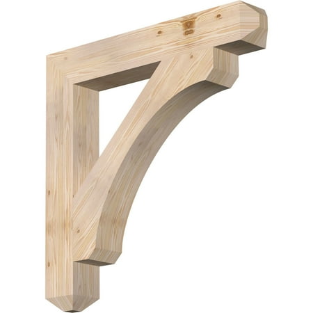 

Ekena Millwork 5 1/2 W x 38 D x 38 H Legacy Craftsman Smooth Bracket Douglas Fir