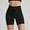 Meichang-Black, variant on Meichang Ribbed Gym Shorts for Women High Waist Drawstring Biker Shorts Leggings Yoga Running Athletic Workout Volleyball Shorts