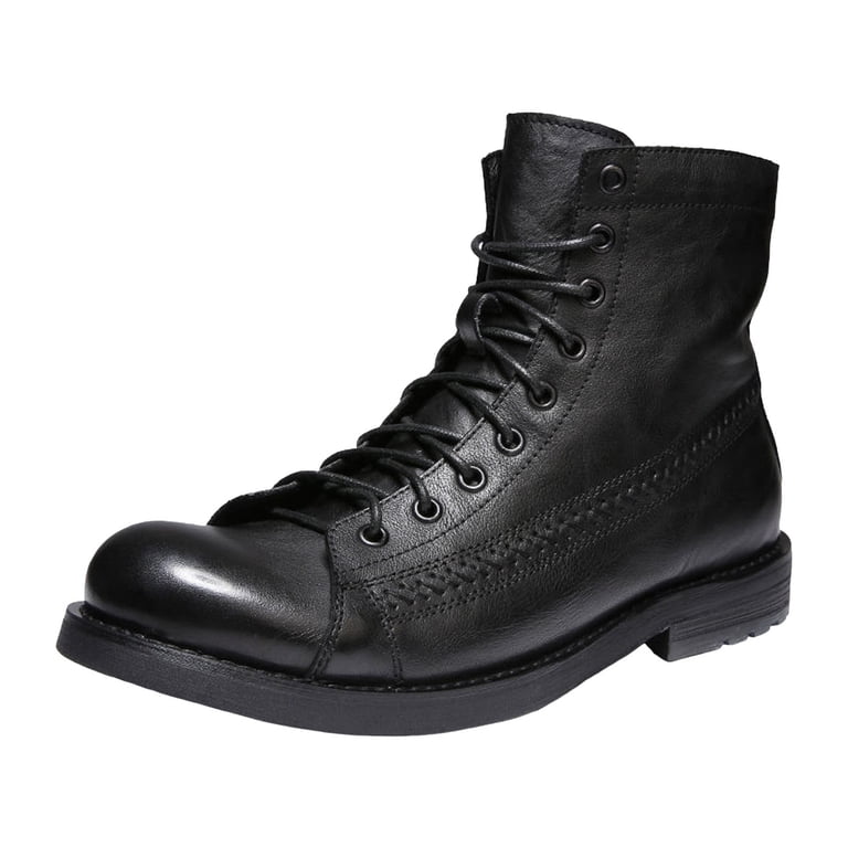 G-Star Raw Women’s Roofer Black Leather Lace Up Combat Boots | Size 10 g star boots products for sale | eBay main image 4