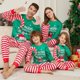 thumbnail image 2 of Pijamas familiares a juego para Navidad 2024, conjuntos para adultos, niños y bebés, 2 piezas, tops y pantalones, ropa de dormir navideña, pijamas, ropa para perros, 2 of 3