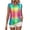 Multicolour-A, variant on Womens T Shirt Sleeves Crew Neck Rainbow Multicolor Pattern Casual Short Shirt for Summer Daily Wear
