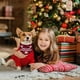 thumbnail image 3 of Toallita navideña a cuadros para mascotas, toalla para la baba de perro, babero, decoraciones para fiestas navideñas para mascotas, 3 of 5