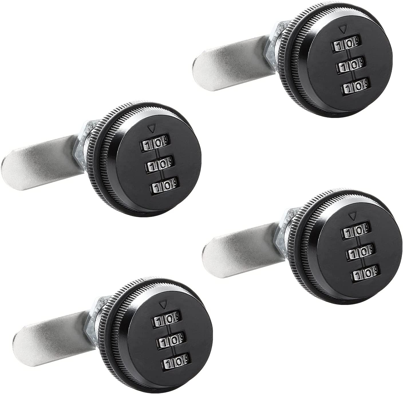 4 Pack Combination Cam Lock 11\\/8 Inch Cylinder Password Coded Admiral Lock CombiCam Lock for