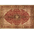 thumbnail image 1 of Ahgly Company Indoor Rectangle Medallion Brown Traditional Area Rugs, 3' x 5', 1 of 4