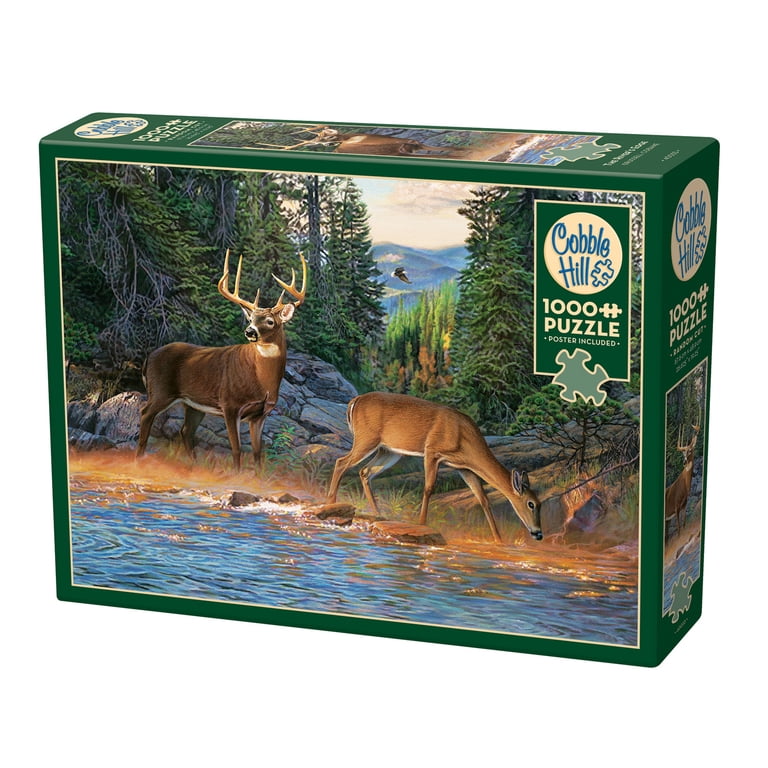 Cobble Hill River's Edge Wildlife Jigsaw Puzzle, 1000-Piece photo 1