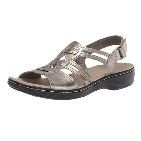 

Penkiiy Sandals for Women Wedge Shoes: Comfortable Ankle Strap Open Toe Summer Wedges for Women Outdoor Causal Non Slip Platform Sandal 41 Gold