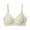 C281/Light Green, variant on Bras For Women Wirefree Comfort Bra For Female Seamless Soft Support Everyday Wear With Triple Hook Closure Comforable Everyday Bra