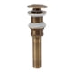 thumbnail image 2 of Tapón De Drenaje Para Fregadero De Cobre Vintage Con Desbordamiento, Diseño De Filtro Eficiente, Ajuste Universal, Para Lavabo Artístico De Lavabo De Tocador, 2 of 8