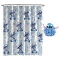 thumbnail image 1 of Set de baño Jay Franco Disney Lilo & Stitch con cortinas de ducha, 1 of 4