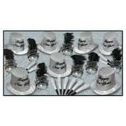 Beistle The Silver Diamond Kit For 50 People for New Year's Eve