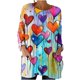 thumbnail image 3 of TaTaai 2026 Fall Womens Printed Long Sleeve Tee Round Neck Loose Blouse With Pockets Casual Fashion Top Soft Stretchy Polyester Daily Basic Shirt Gift, 3 of 7