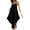 Black, variant on aidice Summer Rompers for Women V Neck Spaghetti Strap Loose Casual Irregularly Cropped Pants Jumpsuits