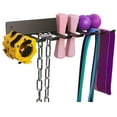 thumbnail image 4 of stanreset Gym Storage Rack Heavy-Duty Resistance Wall-mounted Organizer Multi-Purpose Home Display Holder Handles Dumbbells Equipment 7 holes, 4 of 8