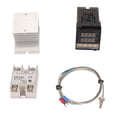 thumbnail image 2 of Farm Air Heater Temperature Controller,Digital PID Thermostat Air Air Heater Temperature Controller Temperature Controller Industry-Leading Standards, 2 of 9