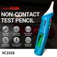 thumbnail image 1 of ANENG VC1018 Herramientas eléctricas Sensor Tester Pen 1000V AC Medidor de voltaje (Azul) Likrtyny Piezas de repuesto para herramientas, 1 of 9