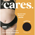 thumbnail image 1 of Bikini Brief Black 2X/3X, 1 of 1