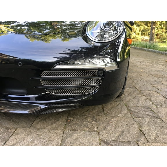 Porsche 991 Carrera C2S - Full Grill Set (With Parking Sensors) - Silver Finish (2011 - 2015)