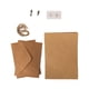 thumbnail image 1 of Seitruly Paquete de 12 sobres Kraft de superficie lisa, papel de carta exquisito, sobres hechos a mano, accesorios de estampado, suministros de papelería cartulina tipo 16, 1 of 6