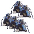 thumbnail image 5 of 5 bolsas con cordón para joyería, bolsa para herramientas de maquillaje, bolsas de regalo para joyería, bolsas pequeñas con cordón., 5 of 5