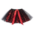thumbnail image 4 of Kogui Kids Tutu Layered Ballet Tulle Tutu Skirt for Little Girls Dress Up 5T 8T (Wine,5-8 Years), 4 of 4