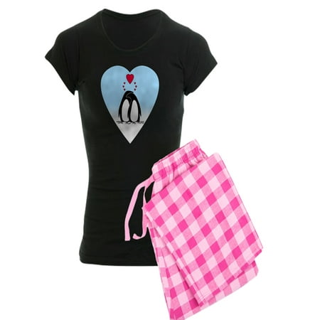 

CafePress - Loving Penguins - Women s Dark Pajamas