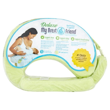 My Brest Friend Green Deluxe Feeding and Nursing Pillow