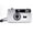 silvery, variant on Reusable 35mm Film Camera With Built-In Flash, Focus-Free Point & Shoot, Manual Wind/Reload, ABS Retro Body – Uses Standard 135 Film Rolls (Film Not Included)