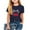 Blue, variant on ZACPNCV Kids Boys Girls USA Letter Print Tees Short Sleeve Crewneck Holiday Tops Patriotic Graphic Shirts Loose Independence Day Clothes Beige 2-3 Years
