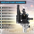 thumbnail image 3 of Carcasa de termostato con junta y sensor para Chevy Cruze, Sonic, Trax, 3 of 8