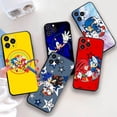 thumbnail image 4 of Estuche flexible PK-13 con dibujos animados de S-Sonic para iPhone 6, 6S, 7, 8, 12, 13, 16, Mini Pro Max Plus, 4 of 5