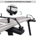 thumbnail image 5 of NIXFACE Universal Aluminum Adjustable Pickup Truck Bed Ladder Rack with Ladder Stops, 5 of 6