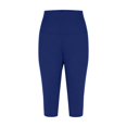thumbnail image 5 of High Waisted Leggings for Women - Full Length Capri Buttery Soft Yoga Pants for Workout Athletic Royal Blue XXL, 5 of 8