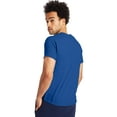 thumbnail image 3 of Hanes X-Temp Unisex Short Sleeve Crewneck T-Shirt, 2-Pack Deep Royal S, 3 of 3