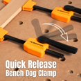 thumbnail image 2 of Pinzas para perros de banco POWERTEC Quick Release con una fuerza de sujeción de 80 kg, 2 of 7
