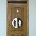 thumbnail image 3 of Bathroom Sign Wall Art Hanging Decoration Plaque For Bathroom Wall Art Toilet Shelf, 3 of 9