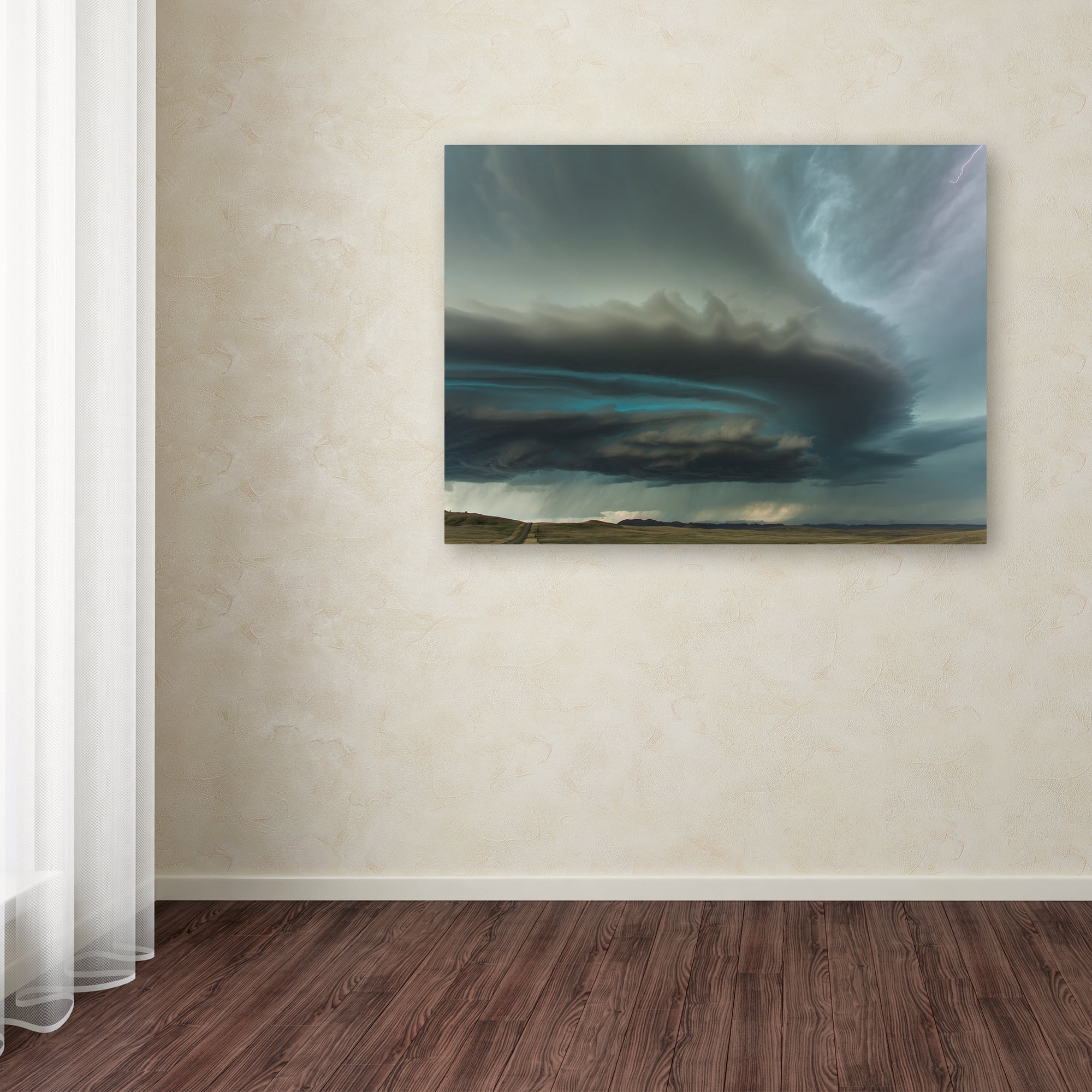 Trademark Fine Art 'Huge Supercell' Canvas Art by Guy Prince