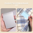 thumbnail image 3 of Single A7 Pocket Lined Notebook, Dienrx Top Bound Coil Small Writing Notepad, Memo Journal For Travel Business Household Recording, 3 of 4