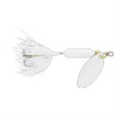 Yakima Bait Worden s Original Rooster Tail Fishing Lure Snow Painted Blade 1/4 oz. 212 SNOWP