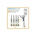 thumbnail image 4 of TRIPP LITE N281-03M-BK 40GbE QSFP+ to 10GbE SFP+ Passive Copper Breakout Cable 3M 10', 4 of 5