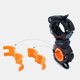 thumbnail image 3 of 360 Degree Rotational Bike Flashlight Mount Holder Adjustable Lightwight Rubber HandleBar Extender Bike Bracket Clip Clamp (Black and Orange), 3 of 4